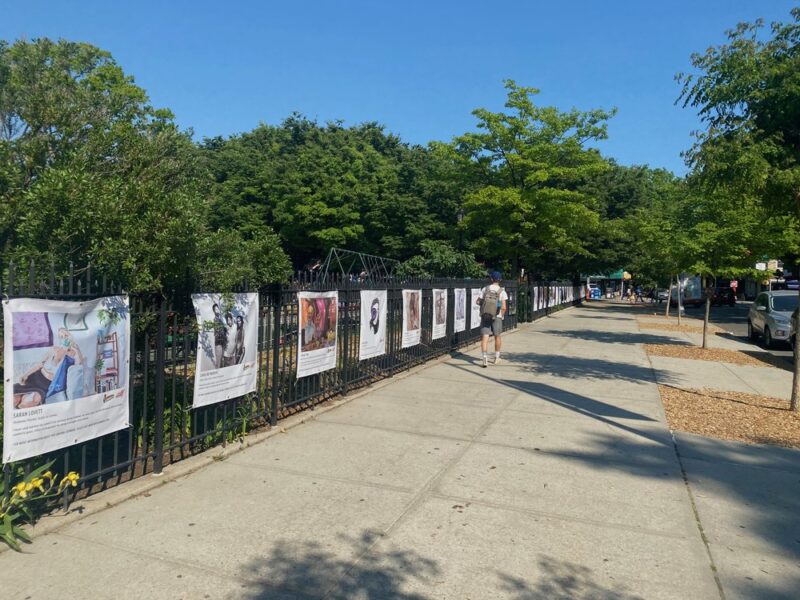 Brooklyn Utopias - Along the Canal - Installation